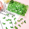 200Pcs Spray Painted Transparent Glass Beads GLAA-FS0002-54B-7