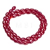 Lab Grown Red Corundum Beads Strands GG-CBAC488-02C-4