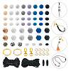 DIY Beaded Keychain Bracelet Making Kit DIY-TA0004-23-47