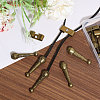 DIY Iron Bolo Tie Making Finding Kit FIND-CA0008-98-3