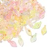 Transparent Acrylic and Gold Foil Pendants AC-CBAF9C1-04A-13-1