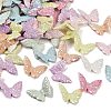 UV Plating Opaque Acrylic Beads MACR-L007-02C-1