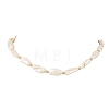 Natural Baroque Pearl Keshi Pearl Beaded Necklaces NJEW-JN06606-2