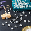 100Pcs 5 Styles Transparent Acrylic Beads TACR-TA0001-92-7