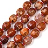 Natural Fire Crackle Agate Beads Strands G-K393-C01-10mm-2