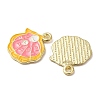Ocean Alloy Enamel Pendants ENAM-B041-01C-3