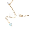 304 Stainless Steel Link Chain Anklets AJEW-AN00699-03-5