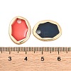 Epoxy Resin Pendants PALLOY-T067-176-2