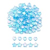 100Pcs 2 Style Eco-Friendly Transparent Acrylic Beads TACR-YW0001-86B-1
