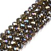 Electroplate Glass Beads Strands LS-EGLA-A034-T8mm-B19-1