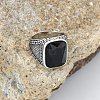 304 Stainless Steel with Cubic Zirconia Finger Rings for Men FS-WG67565-25-1