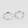 Tarnish Resistant 304 Stainless Steel Saw Cut Open Jump Rings STAS-N015-10-4x0.5mm-1