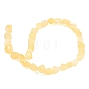 Natural Yellow Jade Beads Strands GG-CBA9392-16-5