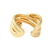 Brass Open Cuff Rings RJEW-A046-03G-3