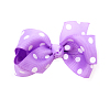 Grosgrain Bowknot Alligator Hair Clips OHAR-Q168-M-2