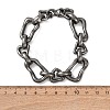 304 Stainless Steel Chunky Link Chain Bracelets for Women Men BJEW-C148-03AS-5