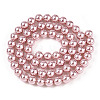 Glass Pearl Beads Strands HY-G002-01C-14-5