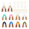 DIY V-shape Dangle Earrings Making Kit DIY-BY0001-42-12