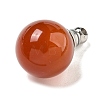 Natural Dyed & Heated Carnelian Perfume Bottle Pendants G-K338-22P-13-2