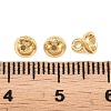 Brass Bead Cap Bails KK-H292-41G-3