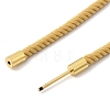 3MM Round Nylon Milan Cord Necklaces Making BJEW-H642-01G-26-3