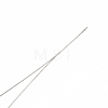 Iron Big Eye Beading Needles TOOL-N006-01-4
