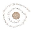 Natural Cultured Freshwater Pearl Link Chains AJEW-JB01585-01-2