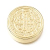 Religion Brass Beads KK-E802-23G-2
