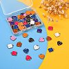 64Pcs 16 Style Alloy Enamel Charms ENAM-SZ0002-56-4