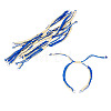 Nylon Thread Bracelets Making AJEW-TAC00105-2