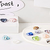 24Pcs 12 Colors Handmade Lampwork Beads LAMP-CW0001-03-26