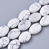 Natural Howlite Beads Strands X-G-S359-006-1