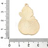 Christmas Alloy Enamel Pendants ENAM-B035-02I-10KCG-3