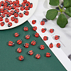 SUPERFINDINGS 200Pcs Handmade Polymer Clay Beads CLAY-FH0001-25-4