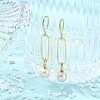 Natural Cultured Freshwater Pearl Dangle Earrings EJEW-JE07217-1