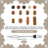 Plastic Topsy Tail Hair Styling Braiding Tool OHAR-FS0001-04-3