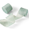 2Rolls Polyester Hot-fix Rhinestone Raw Edges Ribbon OCOR-TA0003-95A-2