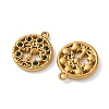 304 Stainless Steel Rhinestone Pendants RB-L002-04G-2