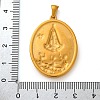 Religion Golden Tone 304 Stainless Steel Pendants STAS-K289-01G-01-3