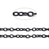 Oval Oxidation Aluminum Cable Chains CHA-K003-09EB-2