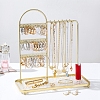 Multifunctional Iron Jewelry Display Rack ODIS-Q042-01G-1