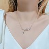 925 Sterling Silver Pendant Necklace NJEW-BB60511-A-3