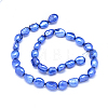 Dyed Natural Cultured Freshwater Pearl Beads Strands PEAR-L021-15D-01-2