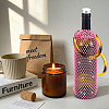 Sparkly Rhinestone Wine Bottle Bag AJEW-WH0609-899A-4