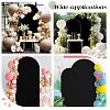 2Pcs 2 Styles Polyester Wedding Arch Cover Cloth FEPA-CN0001-02C-4
