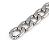 Tarnish Resistant Men's Jewelry Making 304 Stainless Steel Cuban Link Chains CHS-A003M-1.8NK-2
