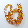 Electroplate Glass Beads Strands EGLA-T013-05N-2