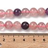 Natural Auralite Beads Strands G-Z139-A01-8mm-5