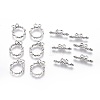 Tibetan Style Alloy Toggle Clasps LS-LF10797Y-2