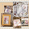 12Sets 6 Styles  Lace Frame Scrapbook Paper Pad DIY-CP0008-90-5